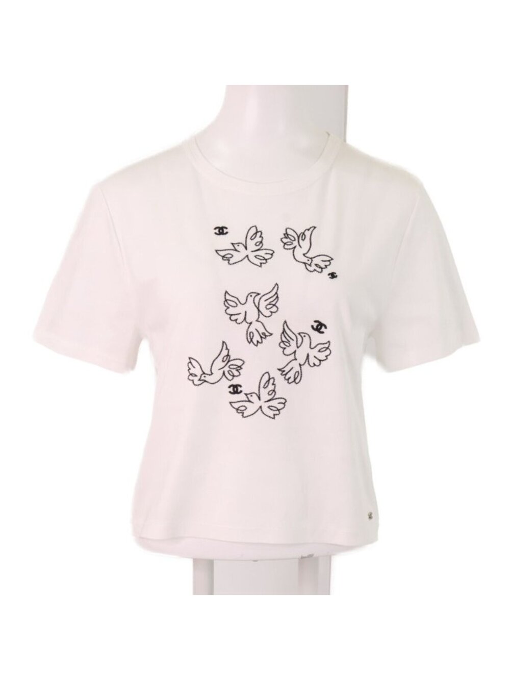 Chanel Cruise Collection Jean Cocteau Short Sleeve T-Shirt XS